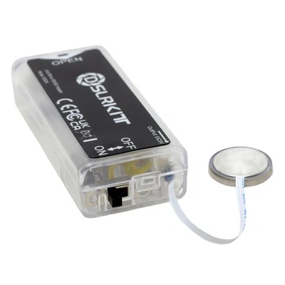 DSLRKIT AA/LR6 to CR2032 Dummy Battery Adapter Converter w/ ON/OFF Switch Thin FFC Cable