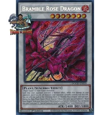 Yugioh! 1x Bramble Rose Dragon DOOD-EN039 Secret Rare 1st Ed NM