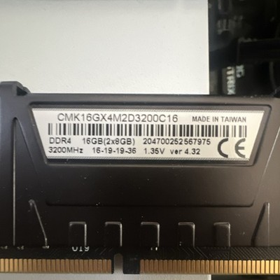 Corsair Vengeance LPX DDR4 16GB (2x8GB) 3200MHz DIMM
