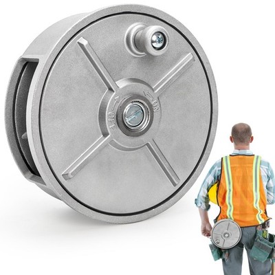 Tie Wire Reel, 6.25'' Light Weight Aluminum Coil Holder Wheel, Rope Reel with ...