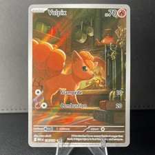 Pokemon Vulpix 138/132 Me01: Mega Evolution Illustration Rare Holo 70 HP