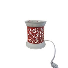 HomeWorx Harry Slatkin Electric Wax Warmer Red Snowflake Holiday XCW-8217