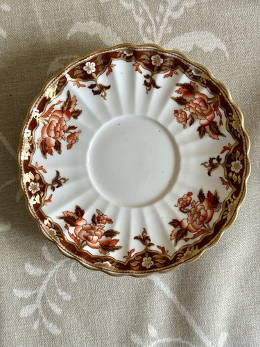 Copeland Victorian Primrose Pink Demitasse Cup & Saucer & Spode Teacup & Saucer - Picture 9 of 24