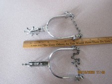 Unbranded Metal Toy Cowboy Boot Spurs for Kids