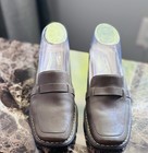 Dockers Womans Leather Dark Green Slide On Mules Size 8 Shoes Comfort Nice! — photo 9