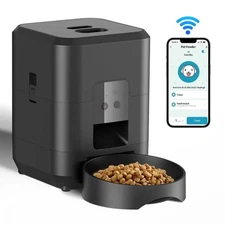 Automatic Pet Feeder App Control Cat Dog Food Dispenser Timed Portions