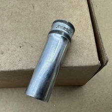 Snap-on Tools USA SFM11 3/8" Drive 11mm Metric 12 Point Deep Chrome Socket Used