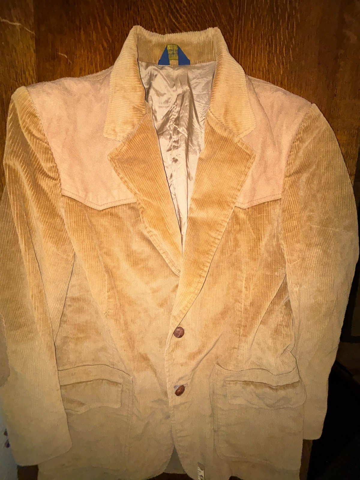 Vtg Pen Westerner Pendleton Split Back Corduroy S… - image 2