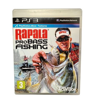 Rapala Pro Bass Fishing PS3 PAL UK PlayStation Move Features Acivision PSN 3