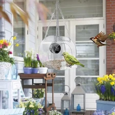 Smart Bird Feeder with 1080P Camera – WiFi Connected, Real-Time Viewing & Record