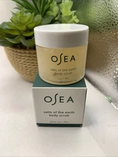 OSEA Salts of the Earth Body Scrub 1 Oz 30 g Travel Size NIB Exfoliant Scrub