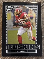 2007 Topps Draft Picks and Prospects (DPP) - Clinton Portis #16 Chrome Black