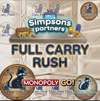   MONOPOLY GO PARTNERS EVENTS SIMPSONS PARTNERS PARTNERS EVENT FULL CARRY 80K