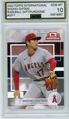 2022 TOPPS NATIONAL TRADING CARD DAY Los Angeles DODGERS Shohei Ohtani GEM MT 10