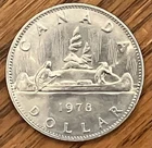 1978 Canada $1 one dollar coin **75% off combined shipping**