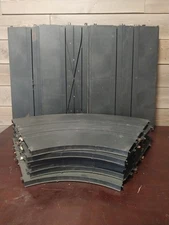 Vintage Wide Slot Car Tracks 12 Pieces