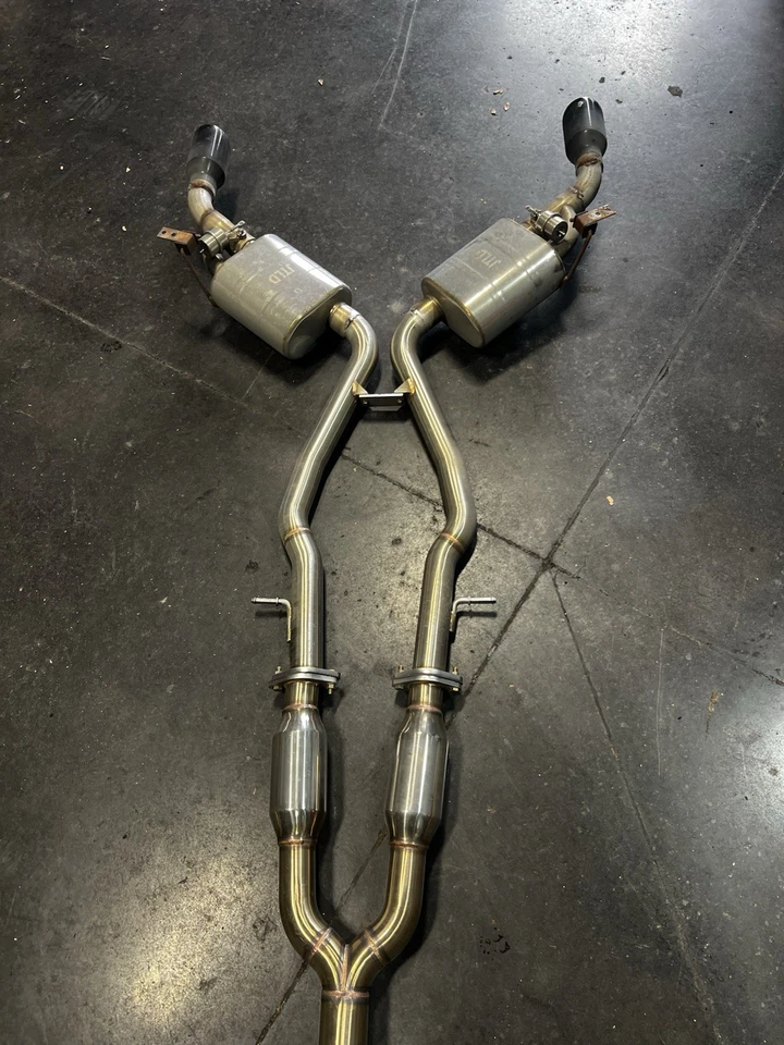 英菲尼迪 Q50 阀 Tronic 排气系统 2016 - 2025 定制排气系统 — 第 4/4 张图片