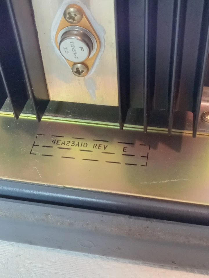 Amplificador General Electric LA11 LINE De Colección Piezas No Probadas Solo Radio Amplificación Foto 4 de 4