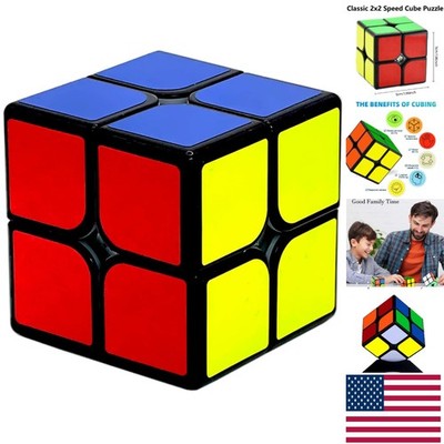 2x2x2 Shengshou Puzzle Cube - Perfect Birthday Gift for Young Puzzle Enthusiasts