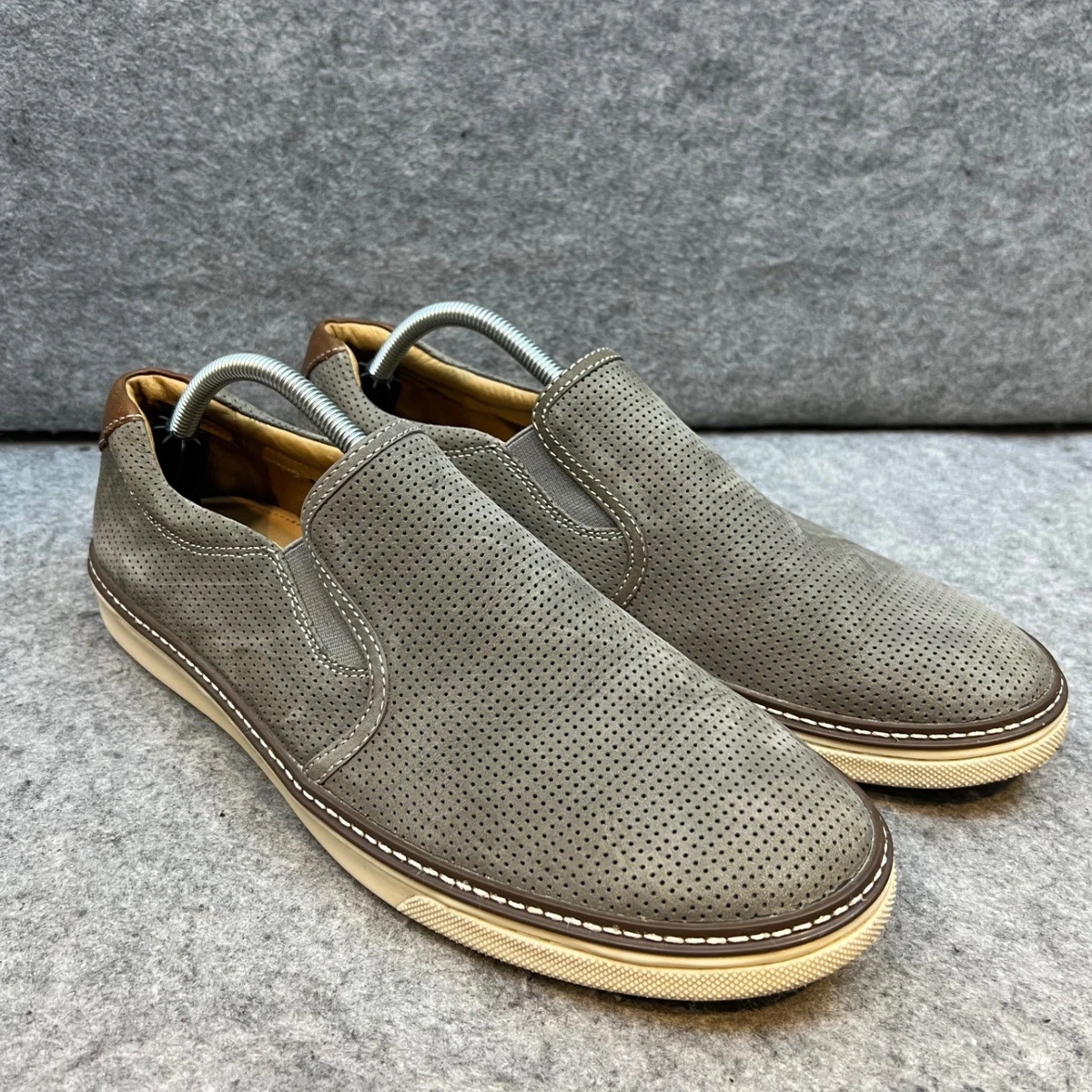 Johnston & Murphy Men’s Suede Oxford Shoes Size 11M Gray Lace Up Casual Johnston Murphy Men main image 3