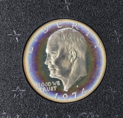 NGC PF68☆STAR CAMEO1971 銀貨 アイゼンハワー 1972 S SILVER PF