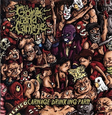 GORE & CARNAGE - carnage drinking party CD