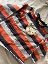 Steiff Pullover Longsleeve Gr 92 Gestreift Qu...
