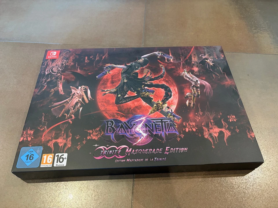 BAYONETTA 3 TRINITY MASQUERADE - EDITION COLLECTOR SWITCH EURO OCCASION (EN/FR/D, photo 1 sur 2