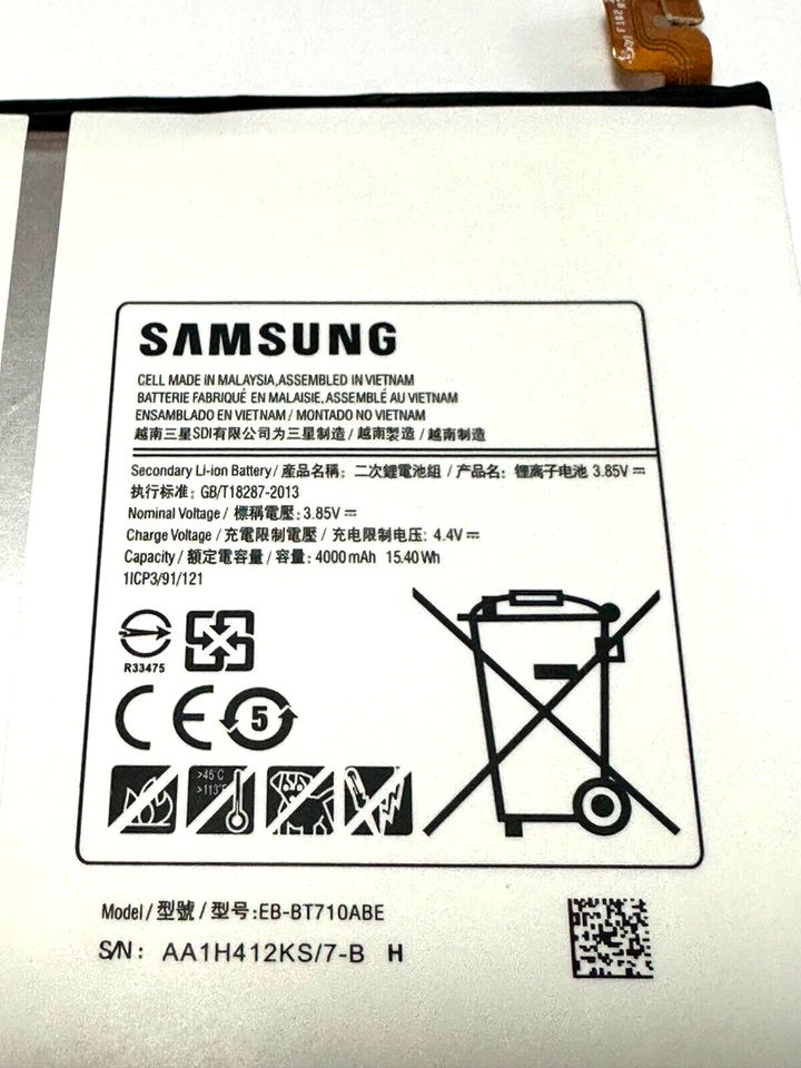 ORIGINAL Samsung Galaxy Tab S2 8.0", T710, T713, T715, T719 Battery, EB-BT710ABE - Image 3 of 4