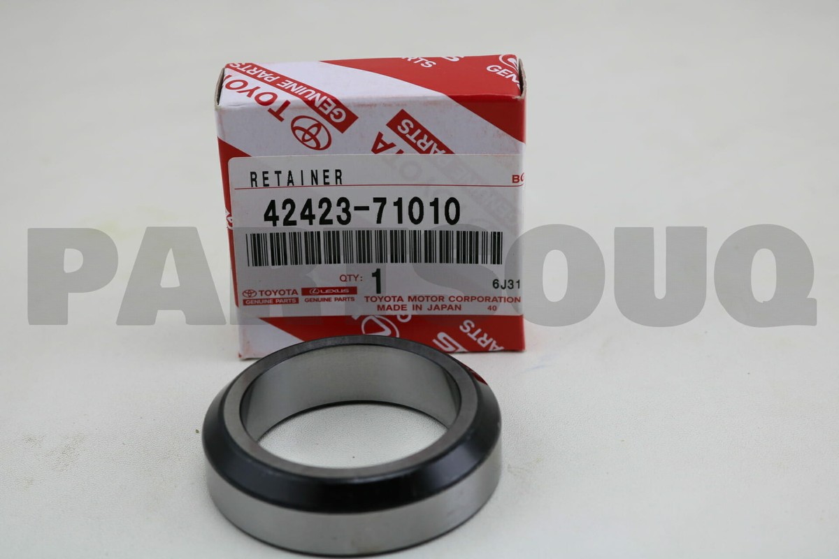 4242371010 Genuine Toyota RETAINER, REAR AXLE BEARING, INNER, RH 