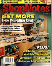 ShopNotes Magazine Issue 110 Get More from Your Miter Saw Flip Up Fence System