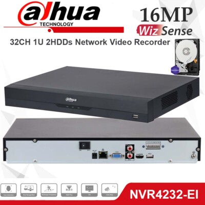 Dahua NVR4232-EI 32-Kanal Netzwerk Video Recorder Smart Playback Kamera System
