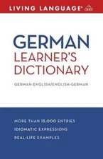 German Learners Dictionary - Paperback By Living Language - VERY GOOD