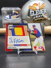 Jose Frias RC Prospect #DMS-JF Auto Patch 2022 Panini Elite Extra Edition (DT)