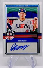 2023 USA Stars & Stripes Dane Perry 15U National Team Signatures Auto #15U-DP