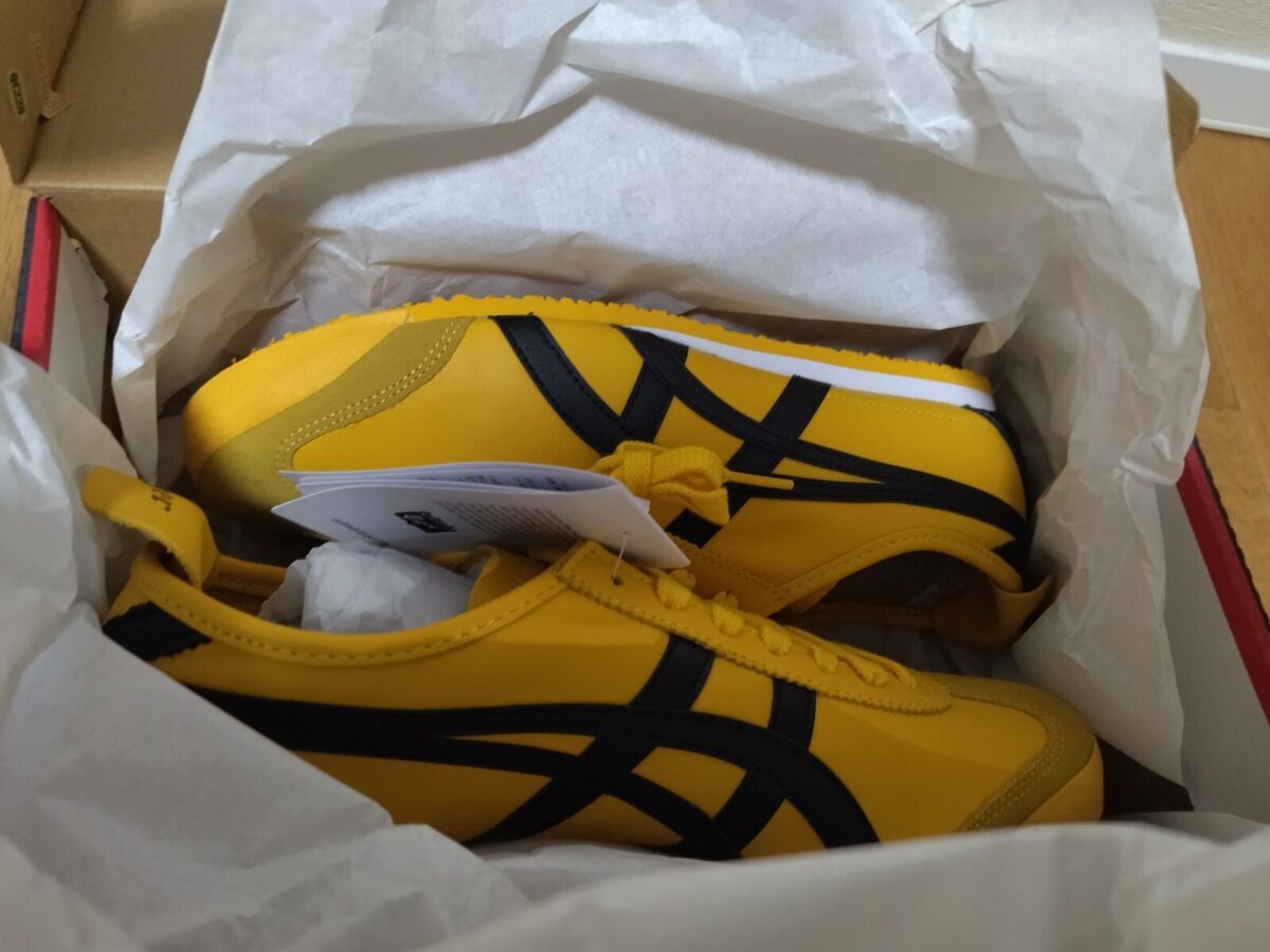 Onitsuka Tiger MEXICO 66 YELLOW/BLACK Men's/Unisex Sneakers Onitsuka Tiger MEXICO 66 YELLOW/BLACK Men's/Unisex Sneakers