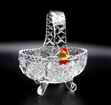 Glask&ouml;rbchen - Glaskorb - Glasschale - Kristall - Anna H&uuml;tte