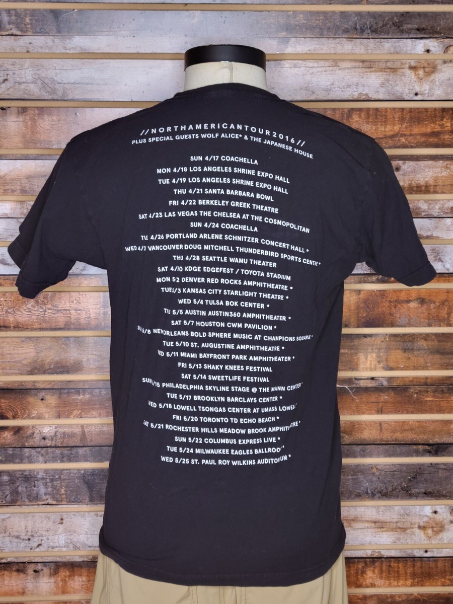 ヴィンテージ2016年ツアーTシャツTHE1975 黒S 2016 The 1975 North American Tour Shirt Large | eBay