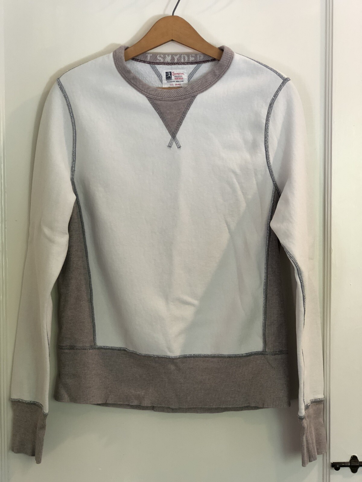 Vintage Champion Reverse Weave Processed Sportswe… - image 11