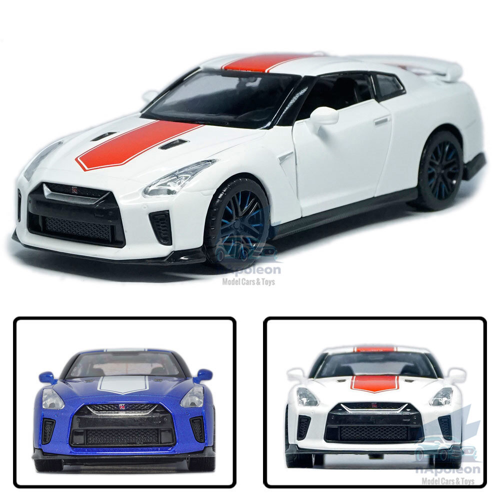 1/32 Nissan GTR R35 50th Model Car Alloy Diecast Toy Vehicle Kid