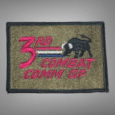 Vintage Rare USAF 3rd Combat Communications Group Patch Squadron Military