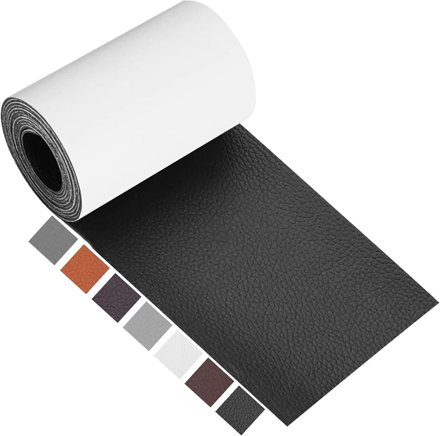 Leather Vinyl Repair Kit Black Filler Restore Car Seat Couch Sofa Bus