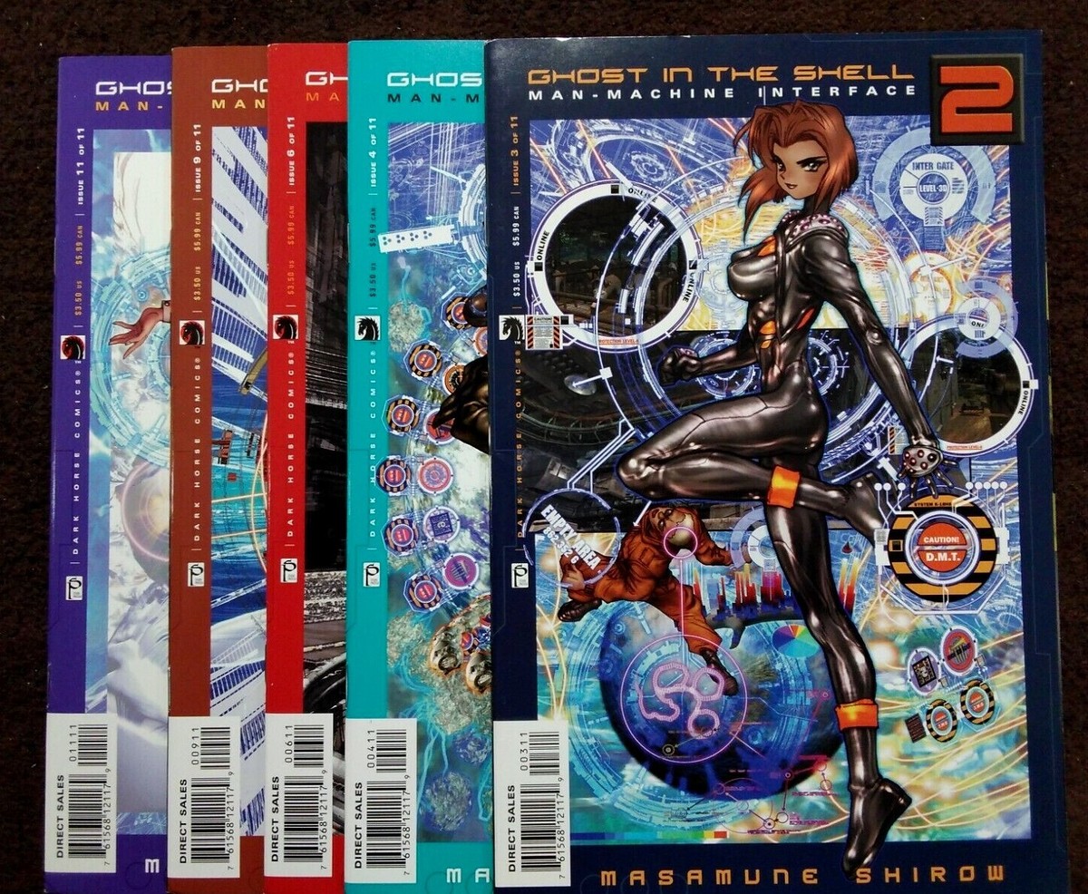 GHOST IN THE SHELL 2 MAN MACHINE INTERFACE #3-11 DARK HORSE