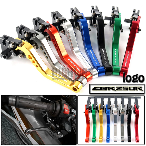 CNC Brake Clutch Levers For Honda CBR250R 300R 600RR 900RR 1000RR CBR600F CB300 - Foto 8