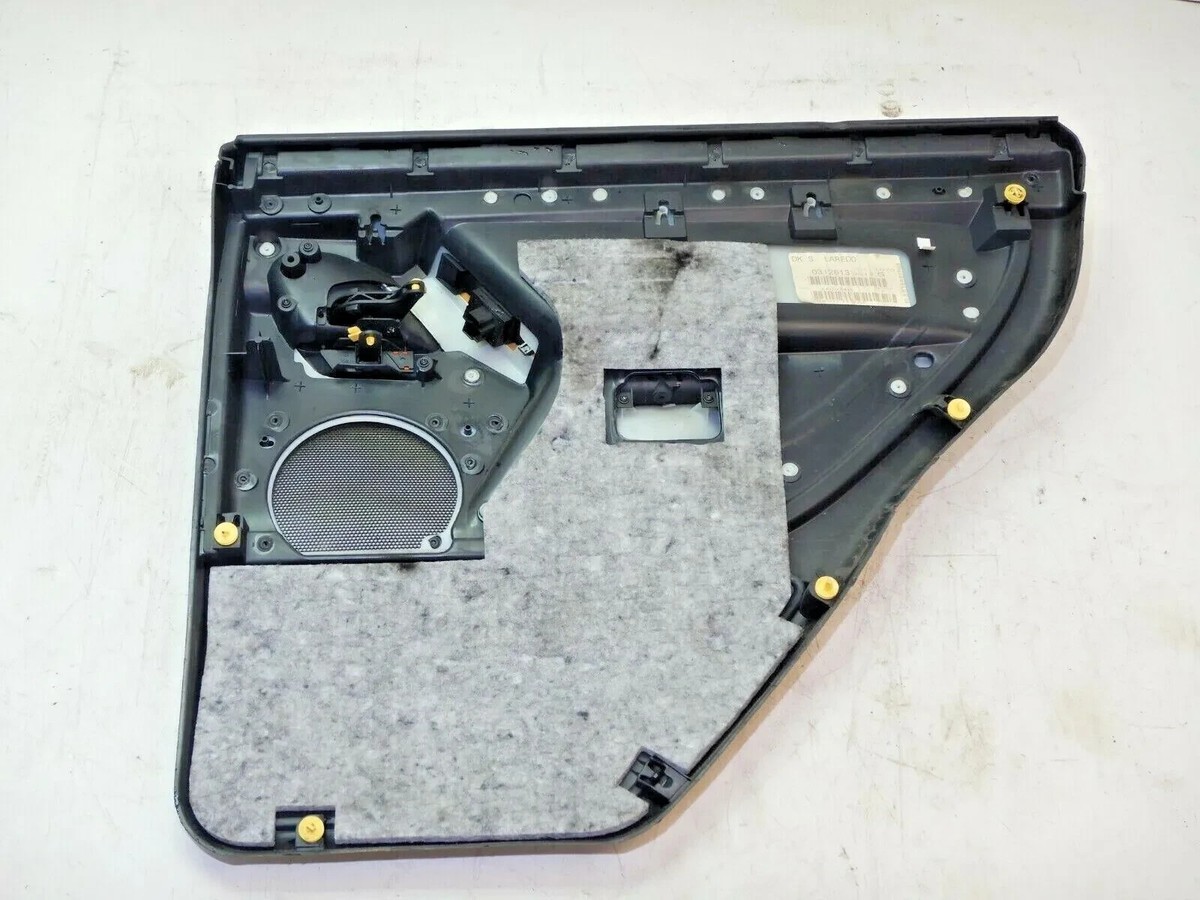 Jeep Grand Cherokee WJ 99-04 OEM Driver Rear Door Panel Black FREE