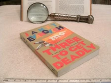 Janet Evanovich   *THREE TO GET DEADLY*  Uncorrected Proofs / ARC