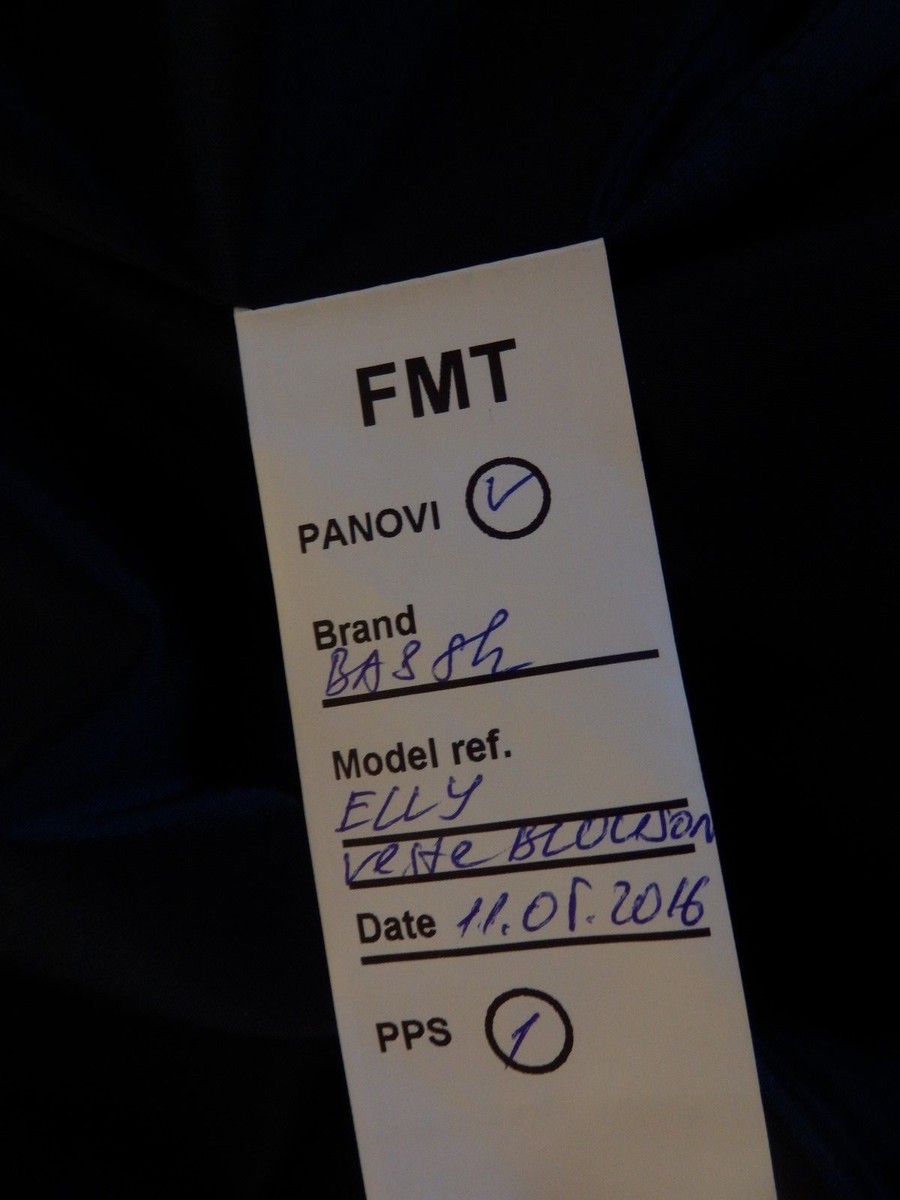 Veste BA&SH Elly Taille 38fr - Neuve Avec étiquettes, Bleu/rouge/blanc, Coton, France
