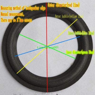 10pcs Surround Home Audio Repair common Parts 8''inch Speaker Foam Edge Speaker 