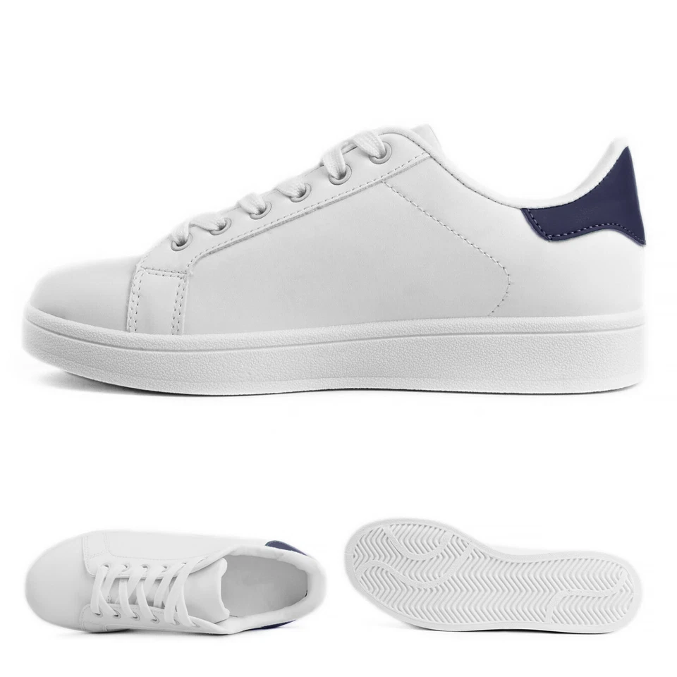 Scarpe Uomo Donna Sneakers Ginnastica EcoPelle Comode Sportive Traspiranti VEQUE - Immagine 3 di 4
