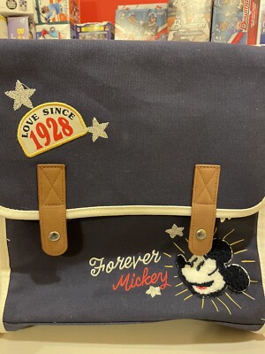 Disney Parks Forever Mickey Mouse Messenger Bag Backpack Heritage Disney Parks Forever Mickey Mouse Messenger Bag Backpack  main image 4